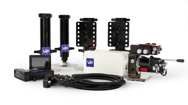 Complete motorhome levelsystem sets